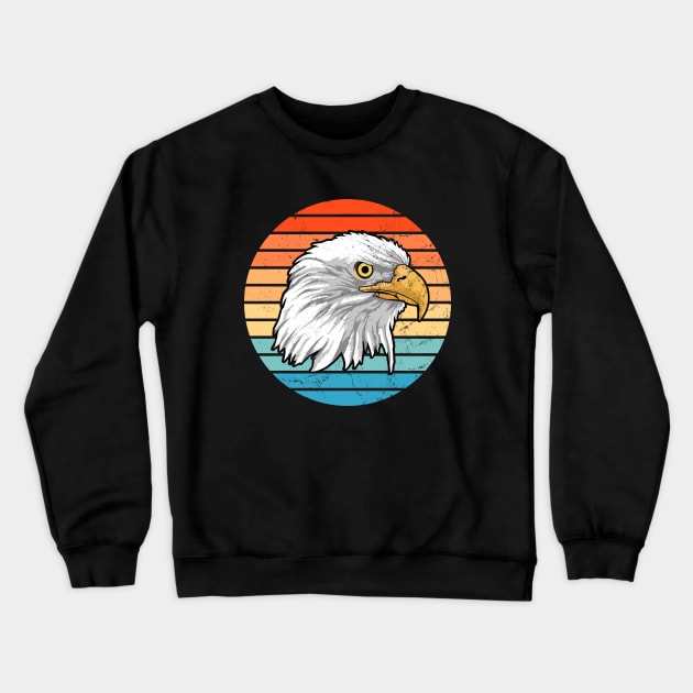 Bald eagle Crewneck Sweatshirt by NicGrayTees